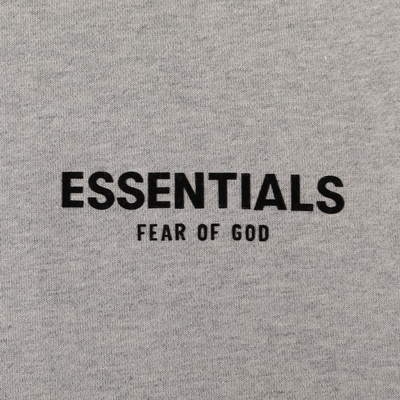 ESSENTIALS FEAR FOG GOD DARK OATMEAL PULLOVER HOODIE SIZE XS - Picture 7 of 12